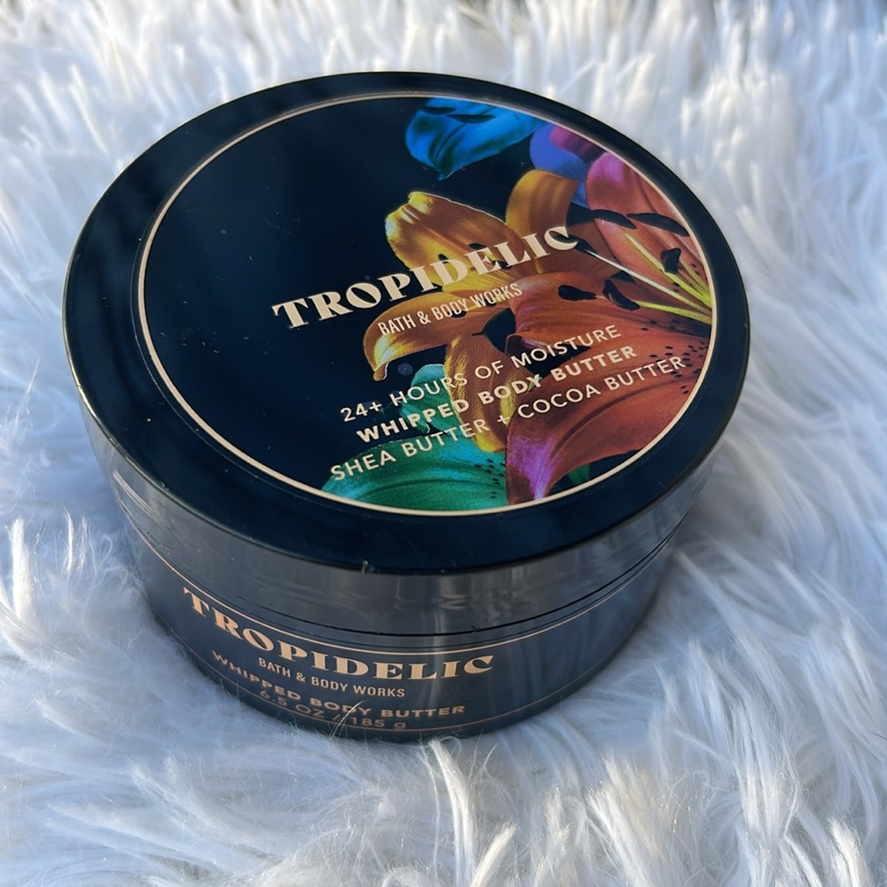 Bath & Body Works Tropidelic Whipped Body Butter 24 Hour Moisture 6.5 fl oz NEW - Picture 3 of 8